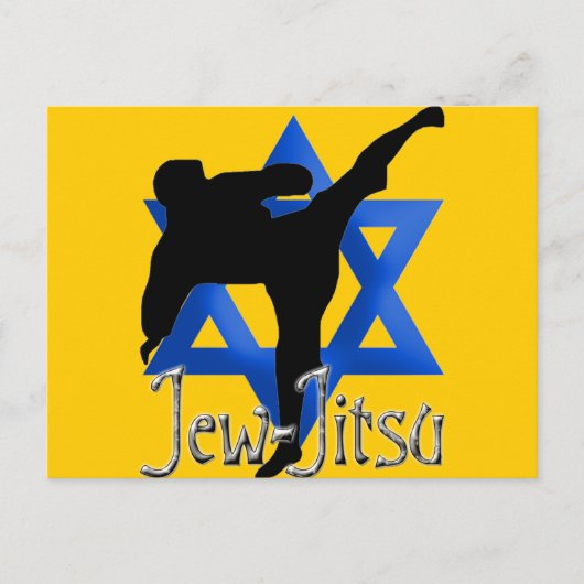 Jude Jitsu Postkarte (Vorderseite)