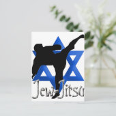 Jude Jitsu Postkarte (Stehend Vorderseite)