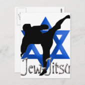Jude Jitsu Postkarte (Vorne/Hinten)