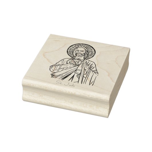 Jude Katholic Religious Gummistempel (Stempel)