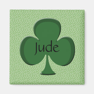 Jude Kleeblatt Personalisiert Magnet