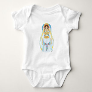Jude, Königin Esther Matryoshka Baby Bodysuit Strampler