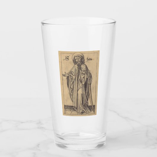 Jude Thaddaeus, der Apostel und Bruder Jesu Glas (Vorderseite)