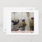 JUDEN FÜR JERUSALEM GIFT POSTKARTE (Vorne/Hinten)