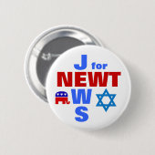Juden für Newt Button (Vorne & Hinten)