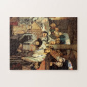 Juden Gebet von Maurycy Gottlieb - Circa 1878 Puzzle (Horizontal)
