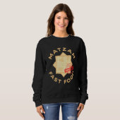 Juden oder Hebräer, die Seder Meal oder Matzah mög Sweatshirt (Vorne ganz)