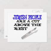 Juden Postkarte (Vorne/Hinten)