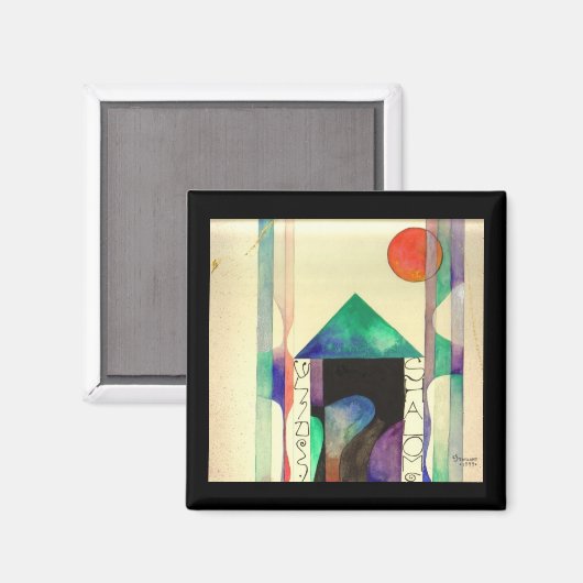 Juden Shalom Magnet (Vorderseite/Rückseite)