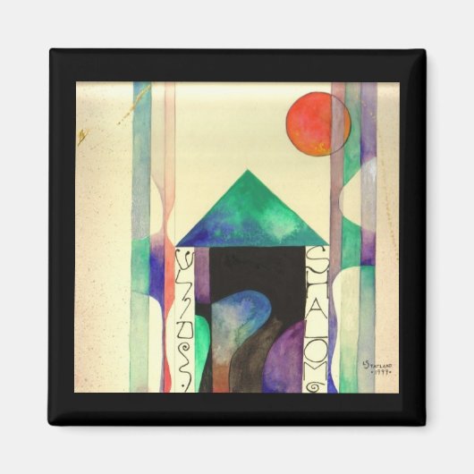 Juden Shalom Magnet (Vorne)