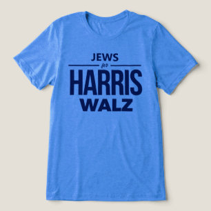 Juden von Harris Walz Tri-Blend Shirt