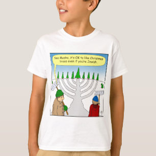 Juden x04 mögen Weihnachtsauch - Cartoon T-Shirt
