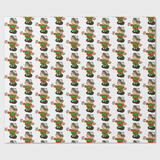 Judenelf Chrismukkah Wrapping Paper Geschenkpapier (Flach)