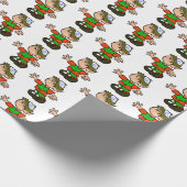 Judenelf Chrismukkah Wrapping Paper Geschenkpapier (Ecke)