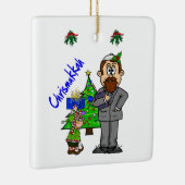 Judenman Elf Chrismukkah Ornament (Rechts)