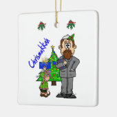 Judenman Elf Chrismukkah Ornament (Links)