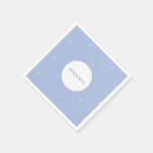 Judennamensfeier für Baby Boy Hebrew Serviette (Ecke)