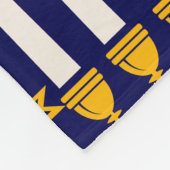 Judenprint Fleecedecke (Ecke)