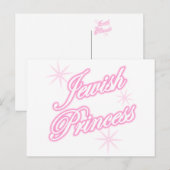 JudenPrinzessin Postkarte (Vorne/Hinten)
