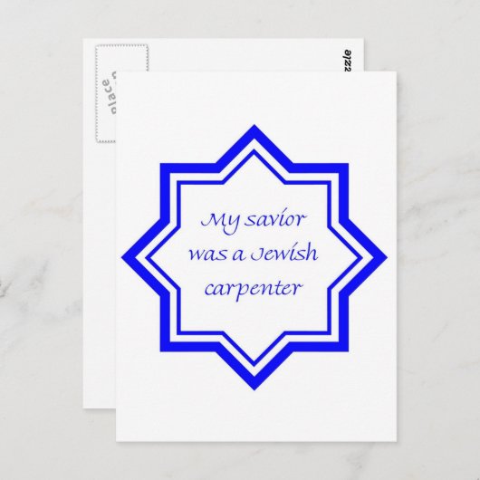 Judenschmuck Postkarte (Vorne/Hinten)