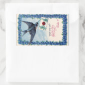 Judensticker Rechteckiger Aufkleber (Tasche)