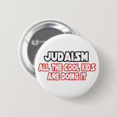 Judentum... Coole Kinder Button (Vorne & Hinten)