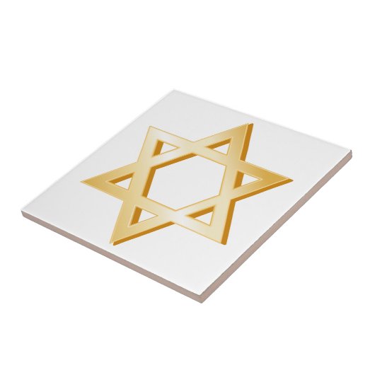 Judentum-Symbol Fliese (Seite)