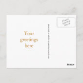 Judentum-Symbol Postkarte (Rückseite)