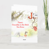 JudeToo JT01, CARD, Krokodile Karte (Rückseite)