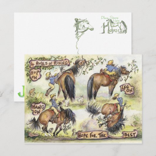 JudeToo JT10 Postkarte (Vorne/Hinten)