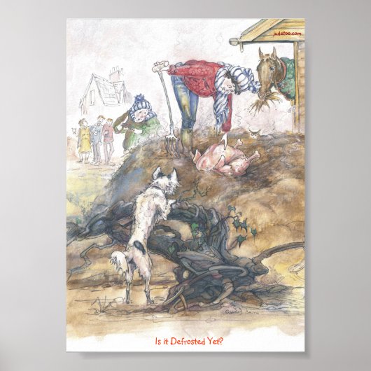 JudeToo JT23 Turkey Print Poster (Vorne)