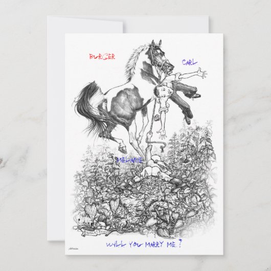 JudeToo LB33 Einladung Hochzeit (Vorderseite)