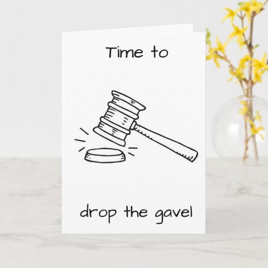 **JUDGE** FEIERT DIE KARTE "SEIN GEBURTSTAG" (Gelbe Blume)