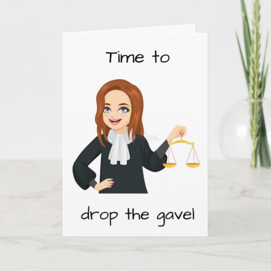 **JUDGE** FEIERT "IHREN GEBURTSTAG"-KARTE KARTE (Vorderseite)