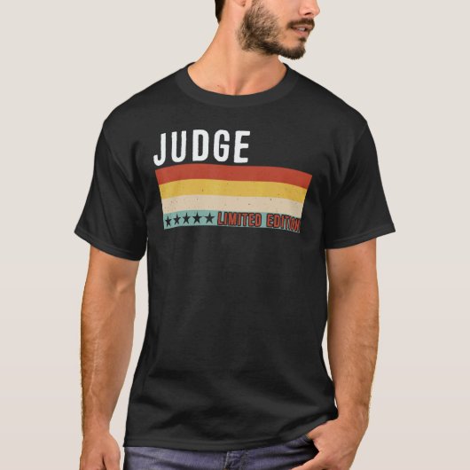 Judge Job Title Profession Worker Appreciation Ide T-Shirt (Vorderseite)