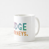 Judge Journeys Kaffeetasse (VorderseiteRechts)