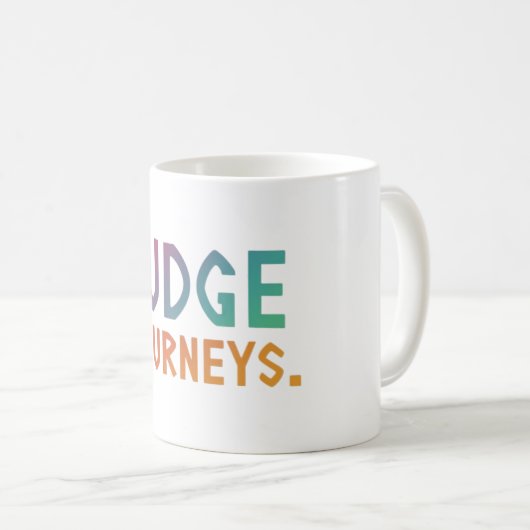 Judge Journeys Kaffeetasse (VorderseiteRechts)