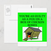 JUDGE Witz Postkarte (Vorne/Hinten)