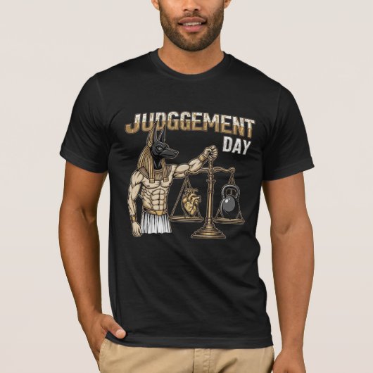 Judgement Day - Anubis Gym Motivation T-Shirt (Vorderseite)