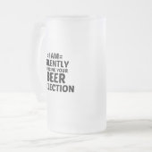 JUDGING BIER SELECTION MATTGLAS BIERGLAS (Vorderseite Links)