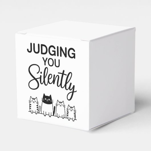 JUDGING YOU Silently Geschenkschachtel (Vorderseite)