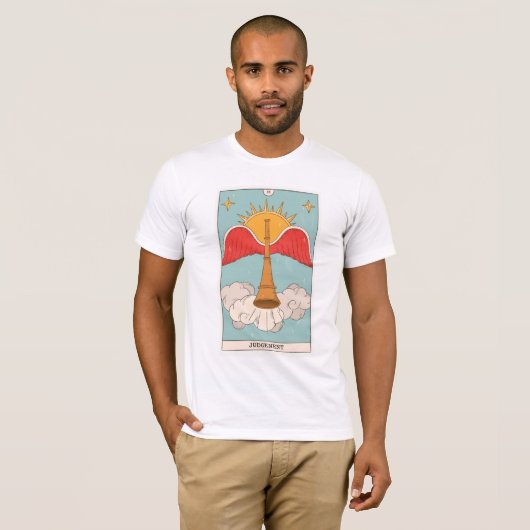 Judgment tarot card modern Major Arcana T-Shirt (Vorne ganz)