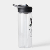 Judgmental Sphynx Cat in Space Art Trinkflasche (Rechts)