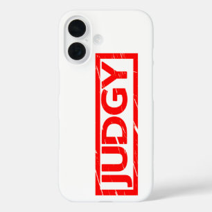 Judgy Briefmarke iPhone 16 Hülle