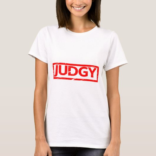 Judgy Briefmarke T-Shirt (Vorderseite)