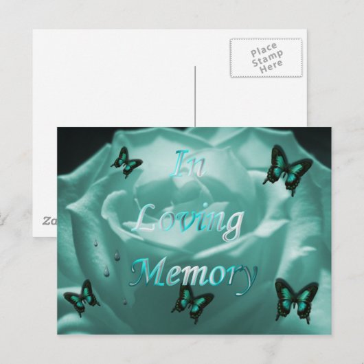 Judi-Rose Postkarte (Vorne/Hinten)