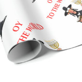 jüdisch geschenkpapier (Rolleneckpunkt)