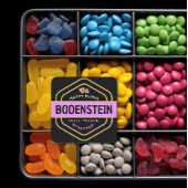 Judisch Hebrew Purim Mishloach Manot Custom Gold Quadratischer Aufkleber