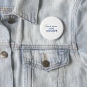 Jüdisch Italienisch. Einfach kompliziert Knopf Button (Beispiel)