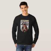 Jüdisch-Jitsu-Design des jüdischen Rabbiners Doing T-Shirt (Vorne ganz)